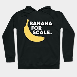 Banana For Scale, Banana Design Hoodie